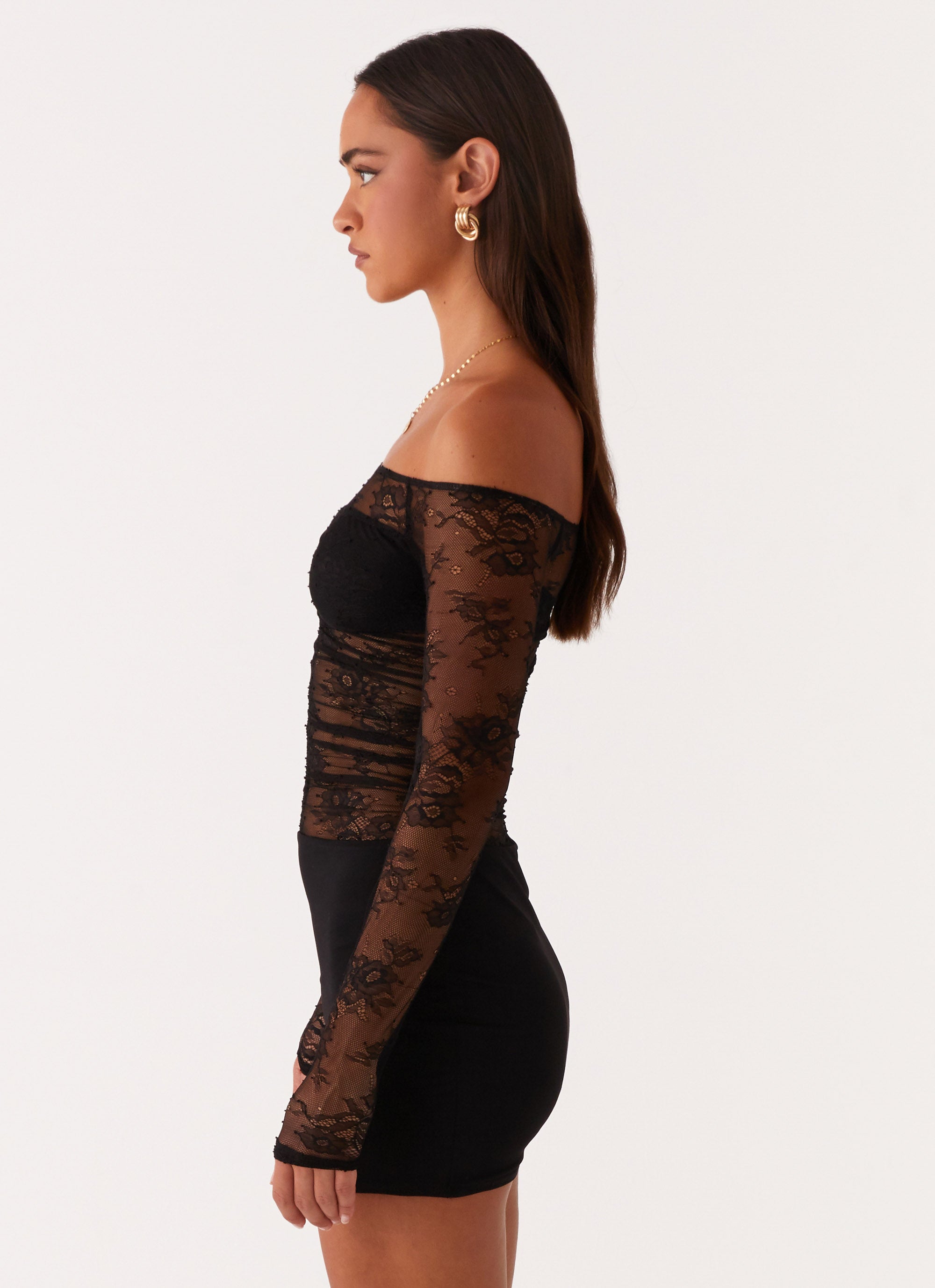 Collide Lace Mini Dress