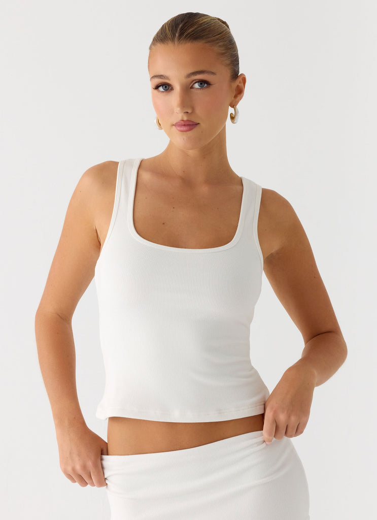 Connect My Heart Top - White