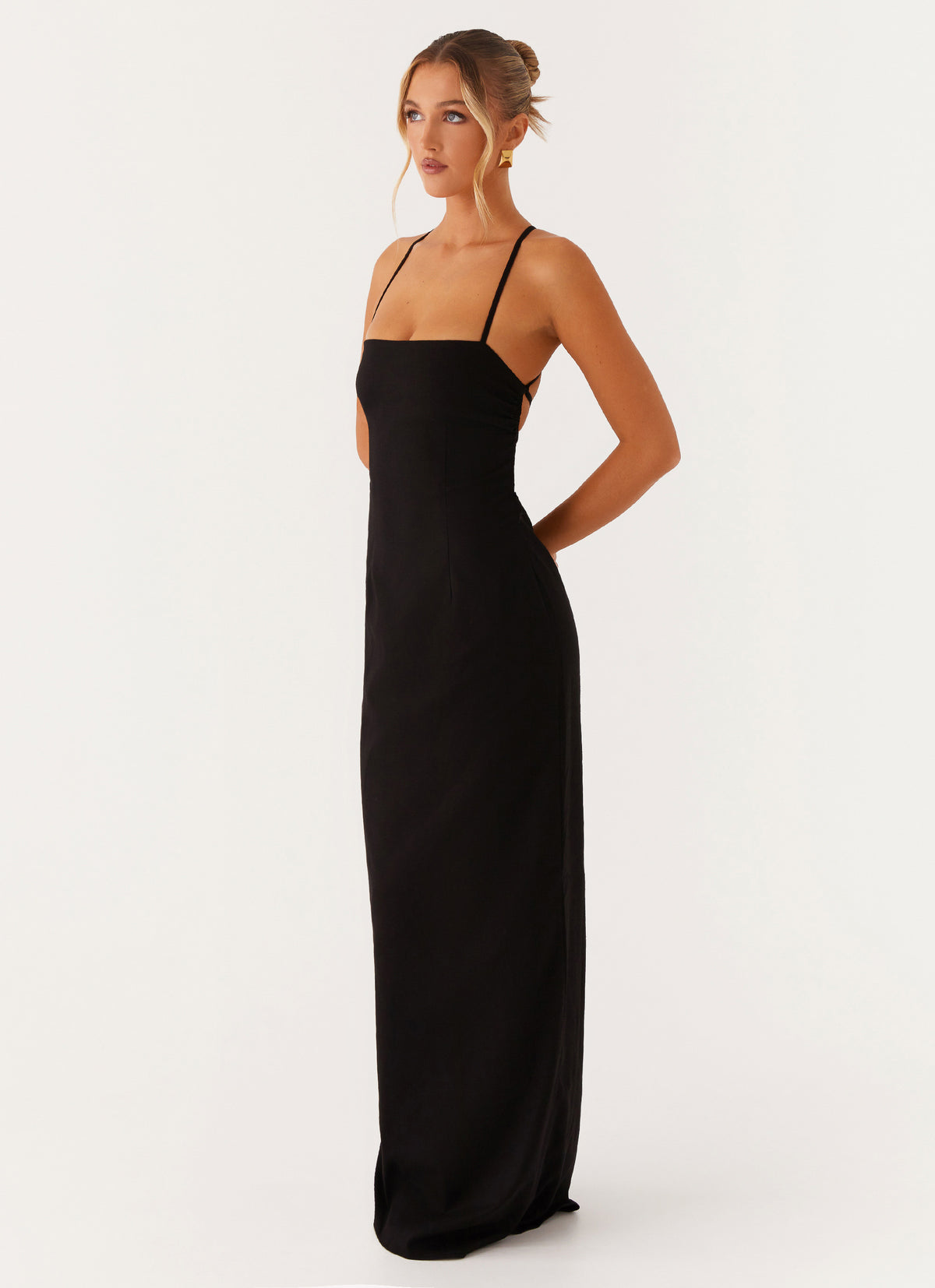 Cora Backless Maxi Dress