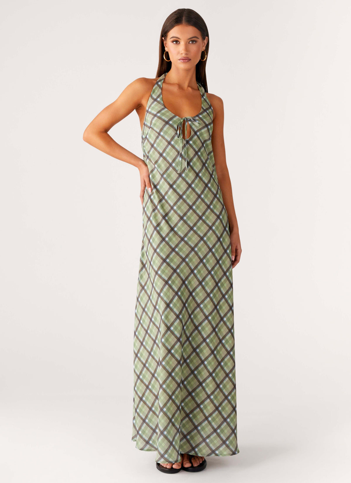 peppermayo maxi dress Rush | Tarna Dress Open back Coralie Maxi Dress - Cedar