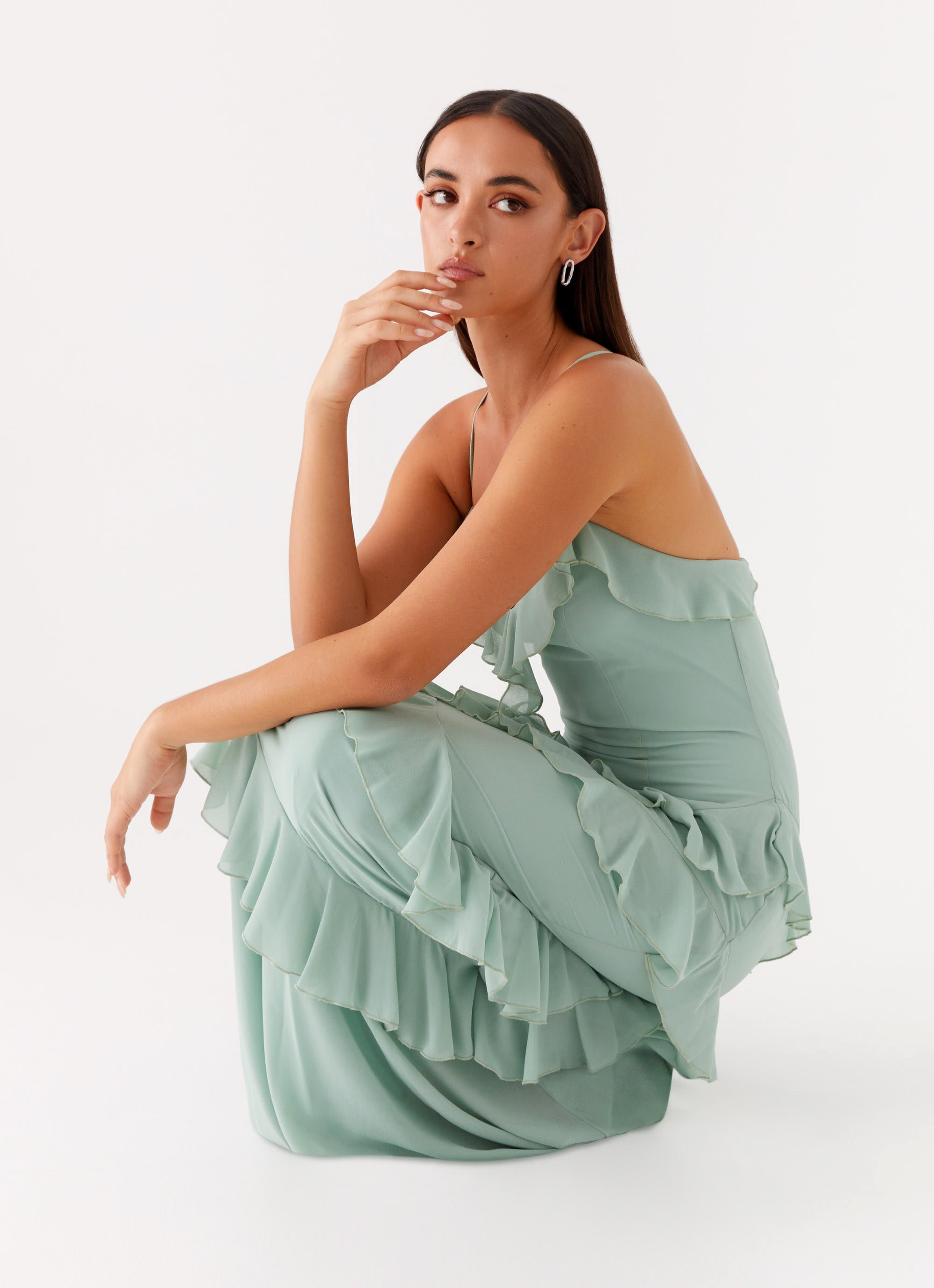 Country Club Maxi Dress - Sage Peppermayo US Country Club Maxi Dress - Sage Peppermayo US