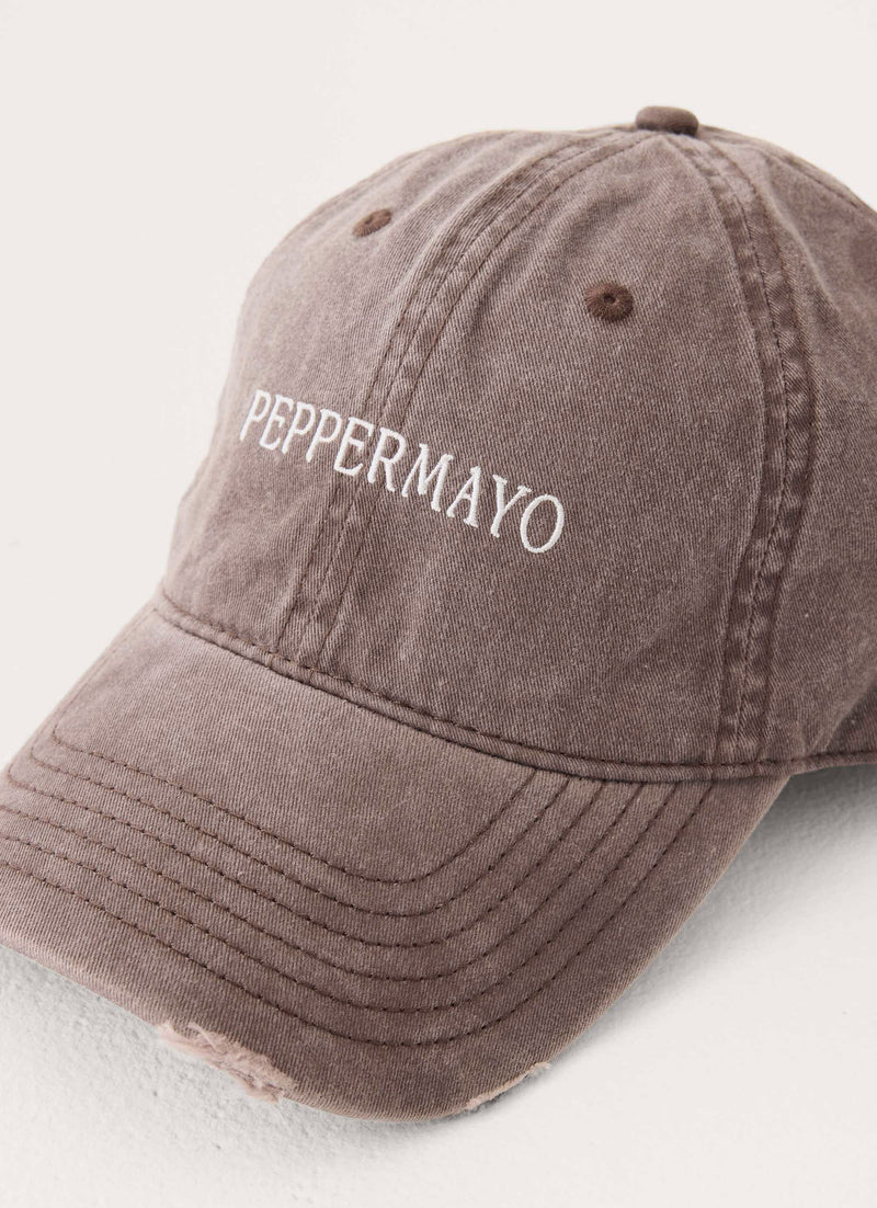 Courtside Baseball Cap - Coffee