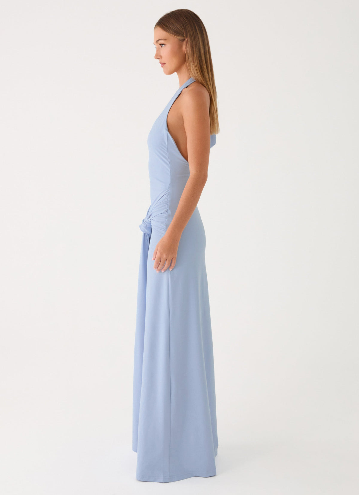 Rush Dress | Cristal Halter Maxi Dress