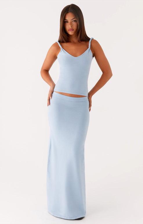 Blue/White Terry Tunic | Cabana Life