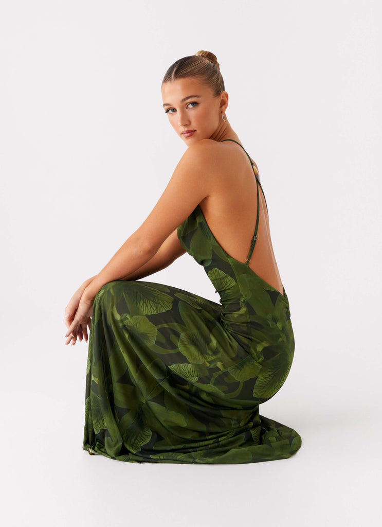 Dahliana Maxi Dress - Tropic Floral
