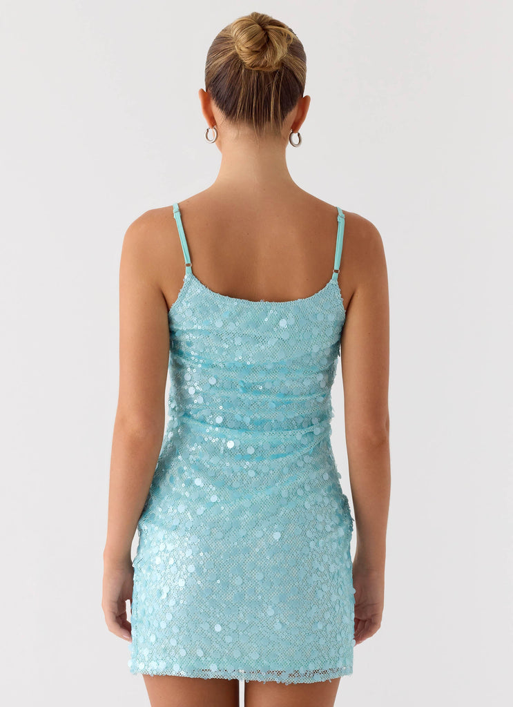 danza mini dress blue danza mini dress blue Thats So Fetch | Saige Mini Dress