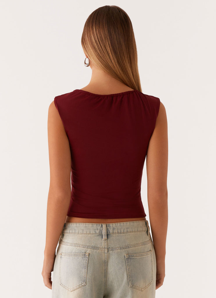 Darlee Tank Top - Mulberry