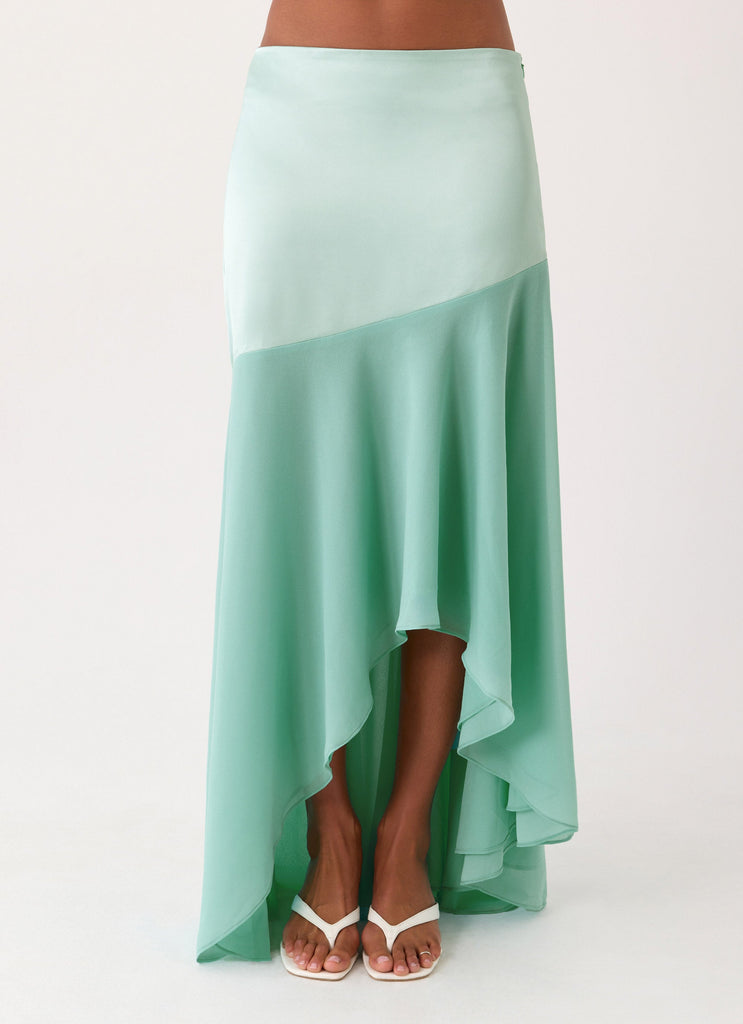 Deenesa Maxi Skirt - Mint