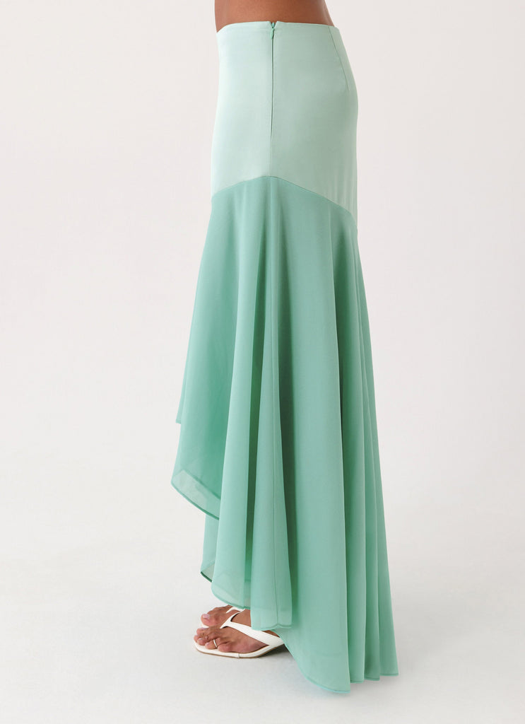 Deenesa Maxi Skirt - Mint
