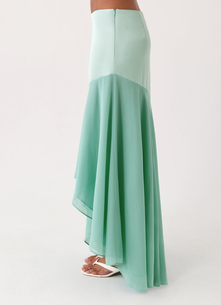 Deenesa Maxi Skirt - Mint