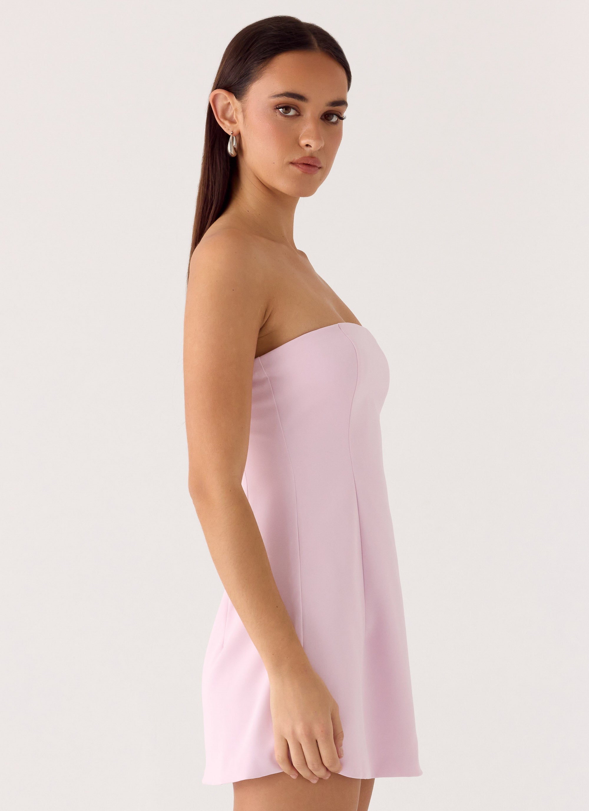 Della Strapless Mini Dress