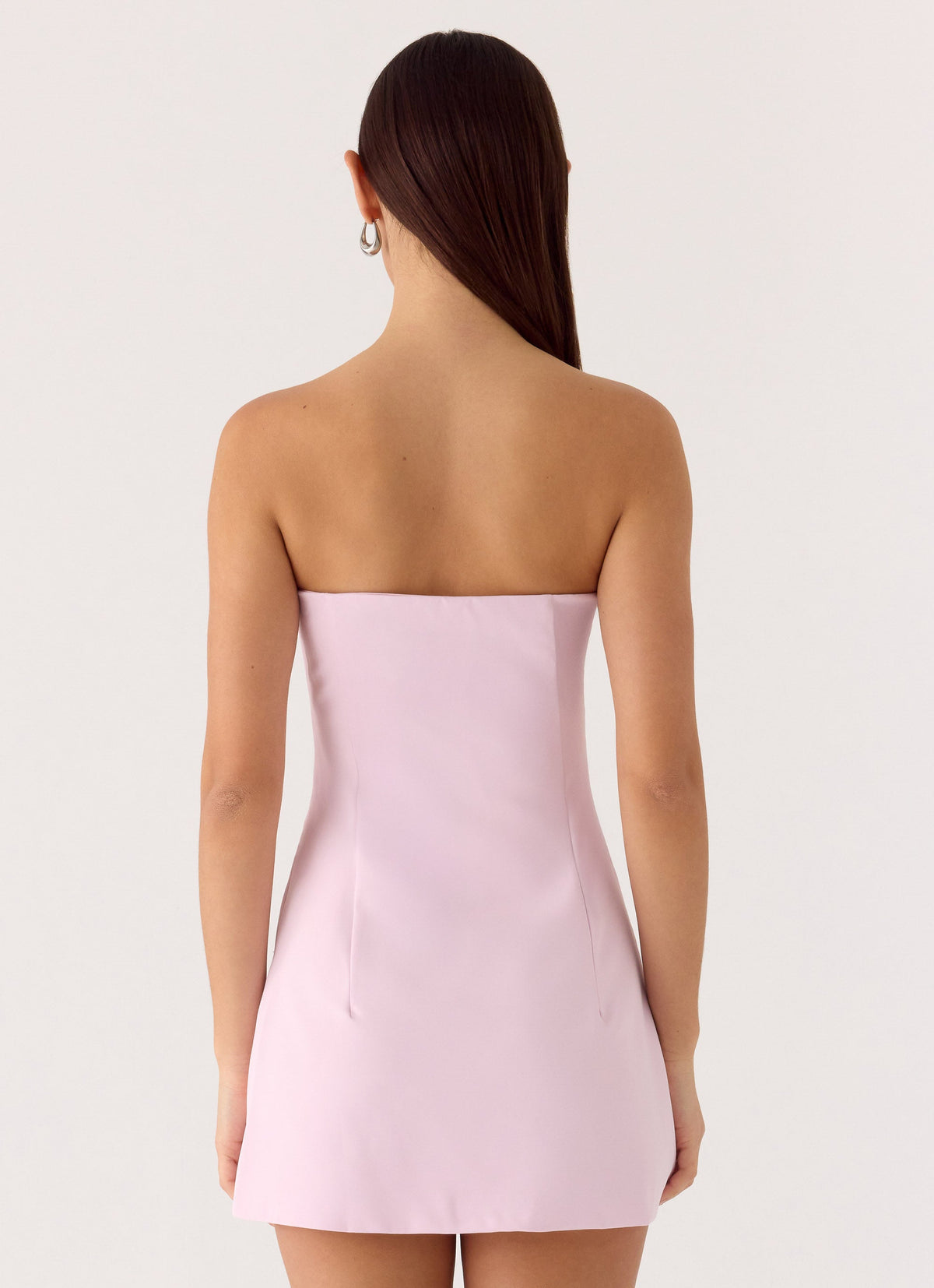 Sorority Rush Dress | Della Strapless Mini Dress