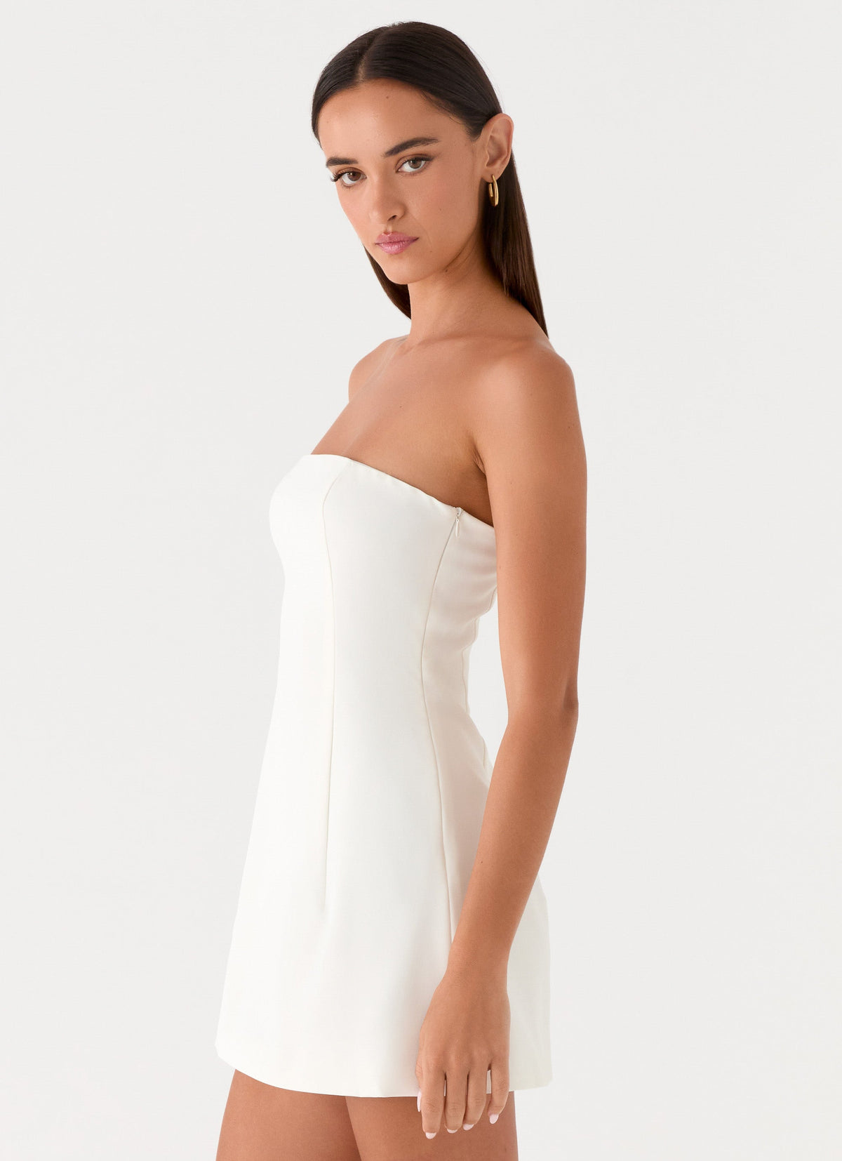 strapless white dress amazon VKIHOC Summer Mini Sleeveless Smocked Flowy A Line Beach Tube Top Dresses for Women 2026 BlueFloral XS at Women's Clothing store Featuring a chic strapless neckline Elizabeth Strapless Maxi Dress -