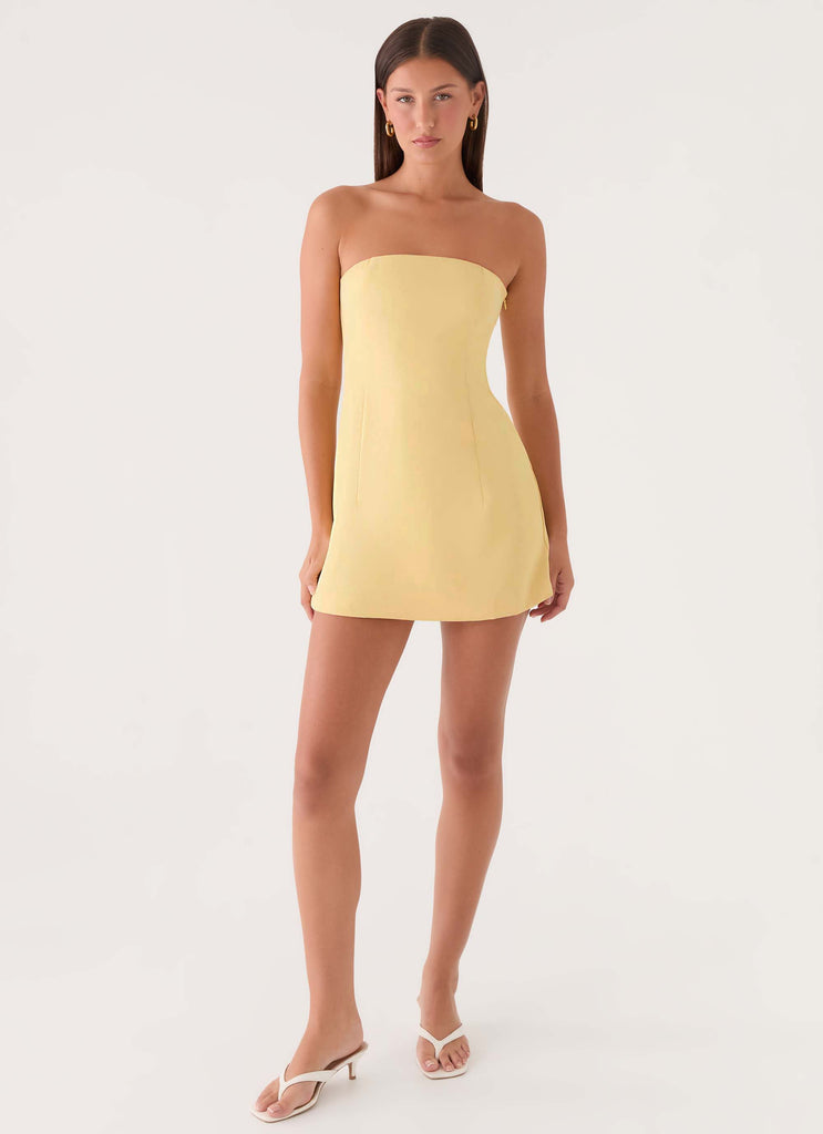 Della Strapless Mini Dress Della Strapless Mini Dress