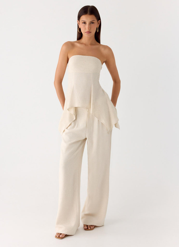 dress linen pants women Linen Wide Leg Pants, Linen Palazzo Pants, Wide Leg Trouser, Elastic Waist, Pockets, S / Dusty Turquoise