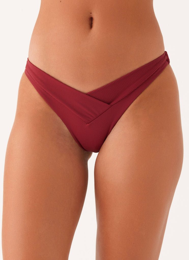 Delta Bikini Bottoms - Mulberry