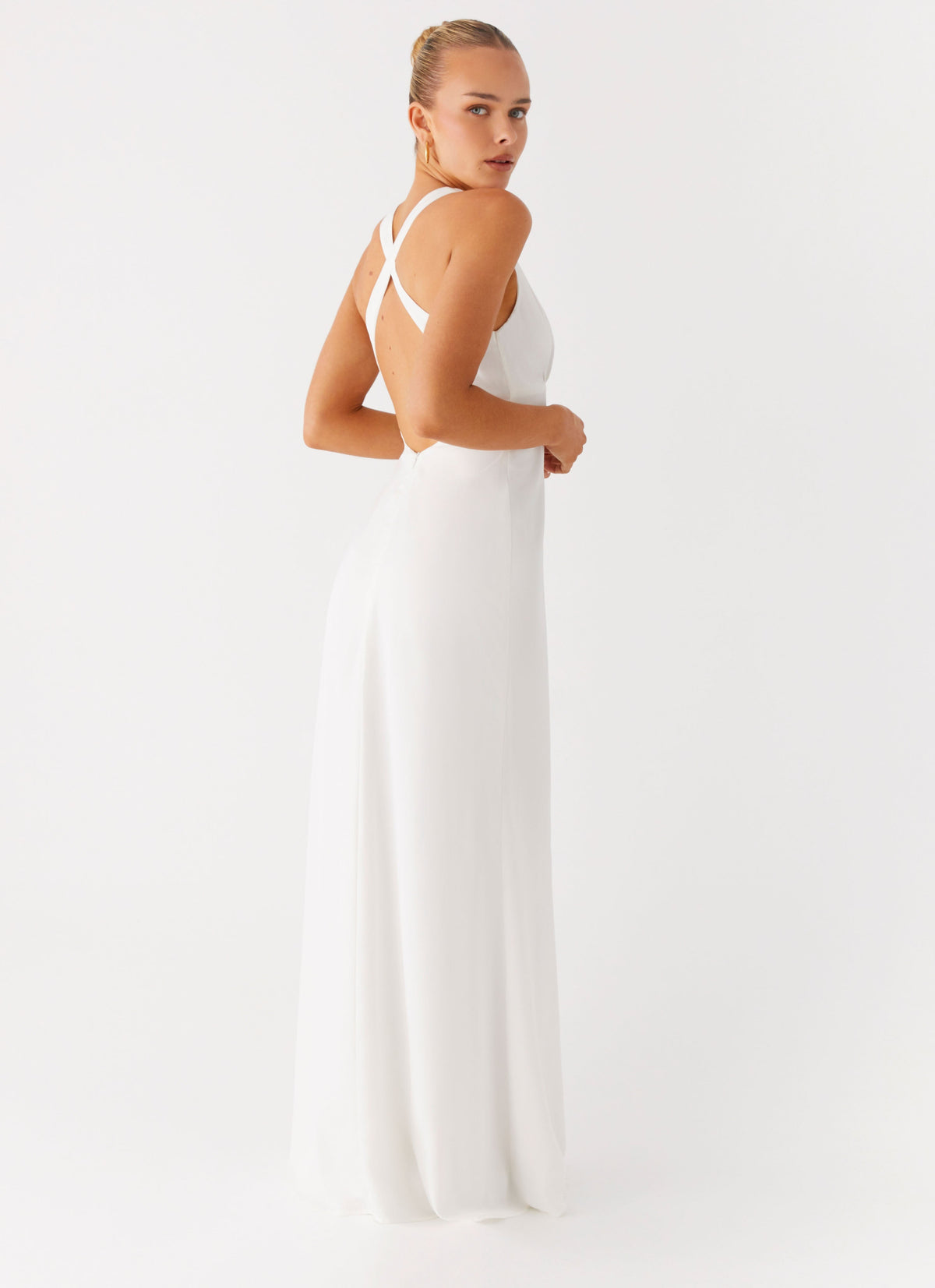 Desi Halterneck Maxi Dress