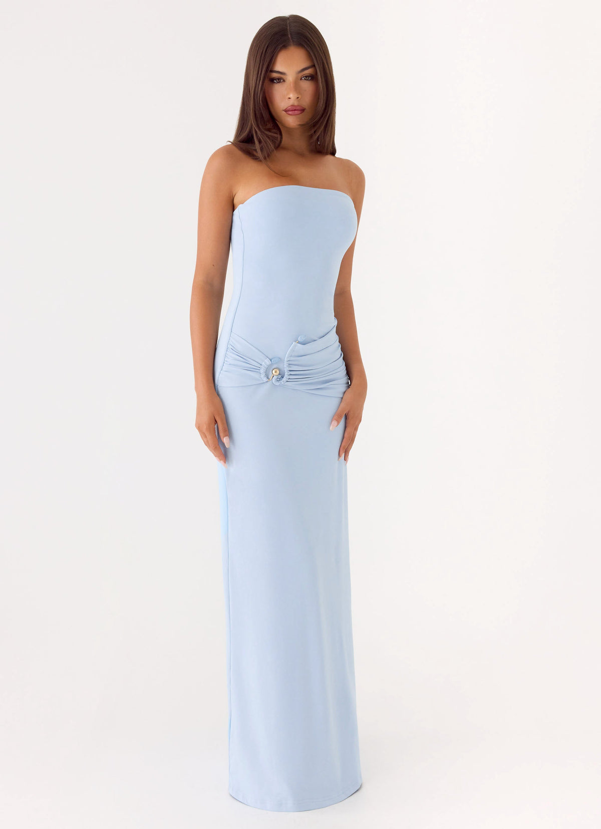 Sorority Formal Dress | Dimmi Strapless Maxi Dress