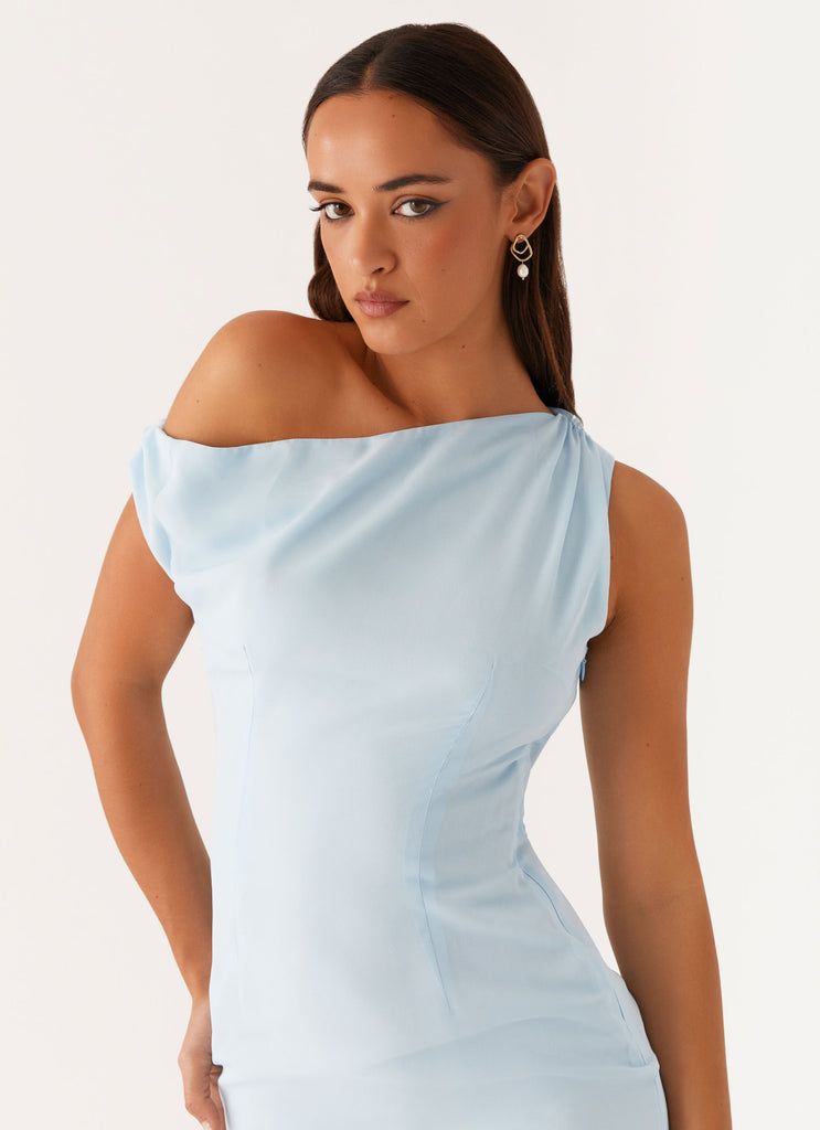 Dinner Date Maxi Dress - Blue Dinner Date Maxi Dress - Blue