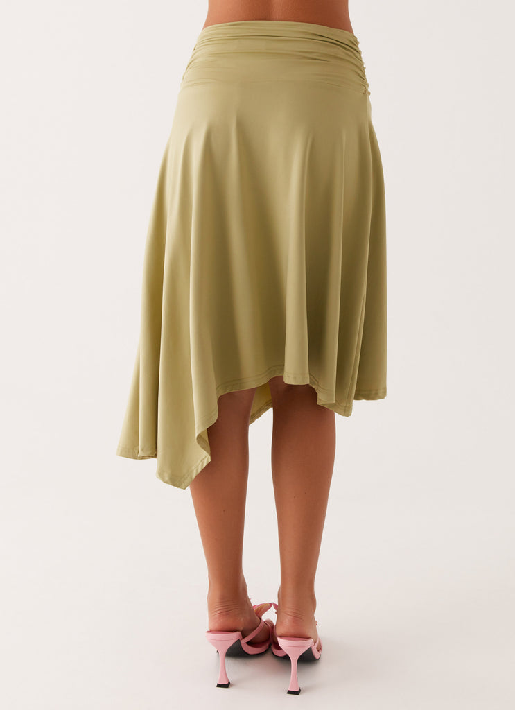 Dolly Midi Skirt - Green