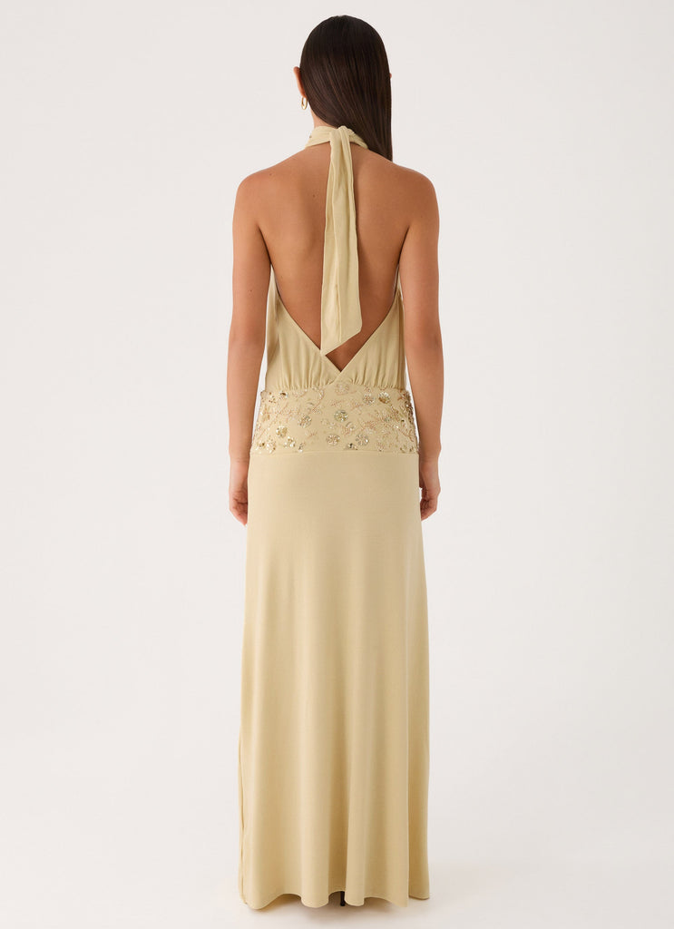 Donyale Halter Maxi Dress