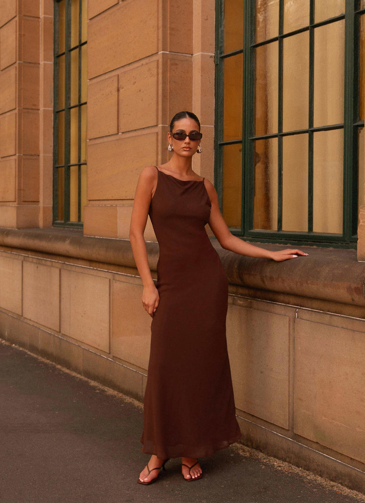 Dove High Neck Maxi Dress Dove High Neck Maxi Dress