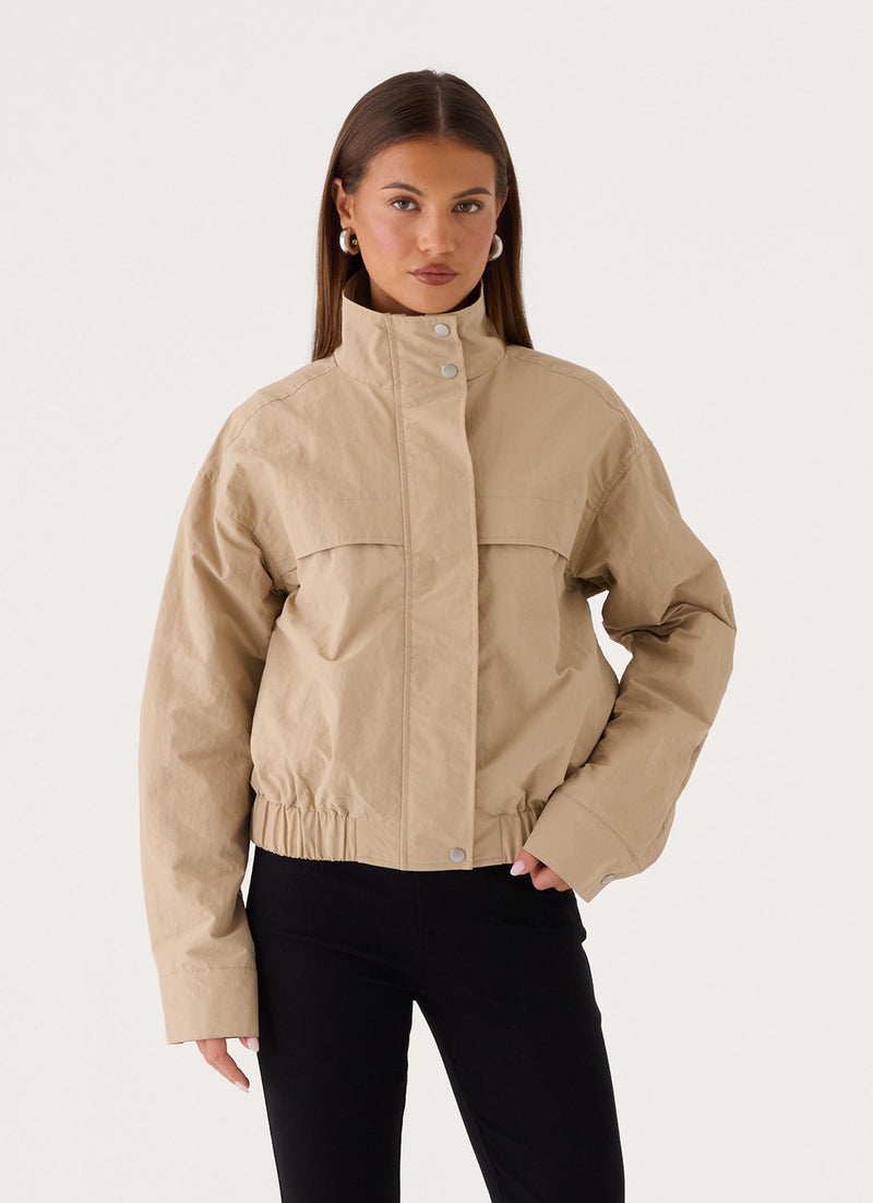 Dover Utility Jacket - Nude