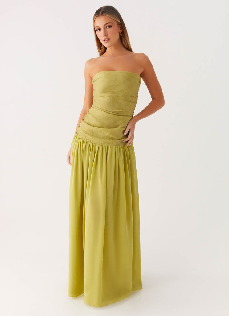 Dreamer Maxi Dress - Lime Zest Peppermayo US Dreamer Maxi Dress - Lime Zest Peppermayo US