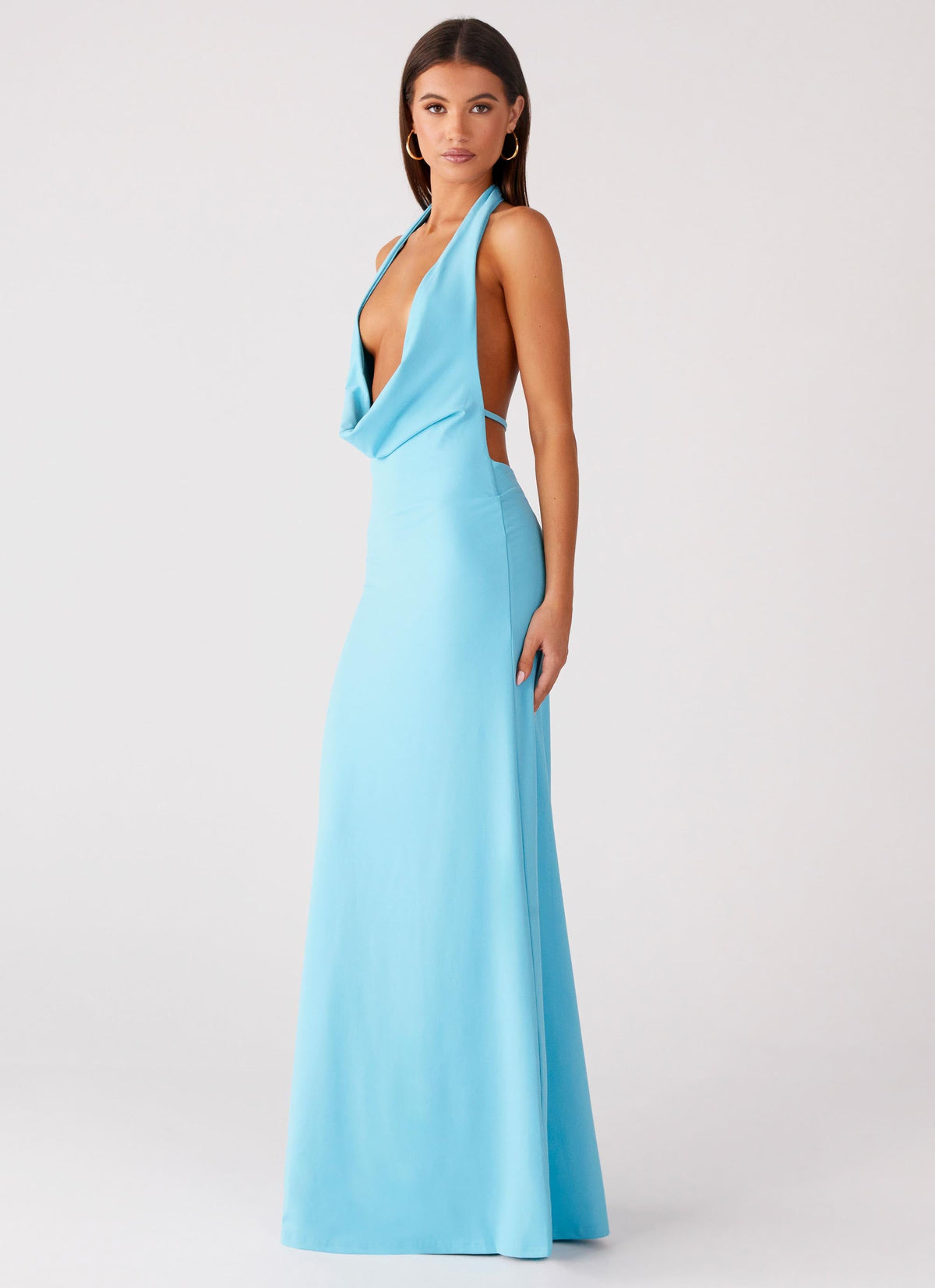 Driftwood Cowl Maxi Dress