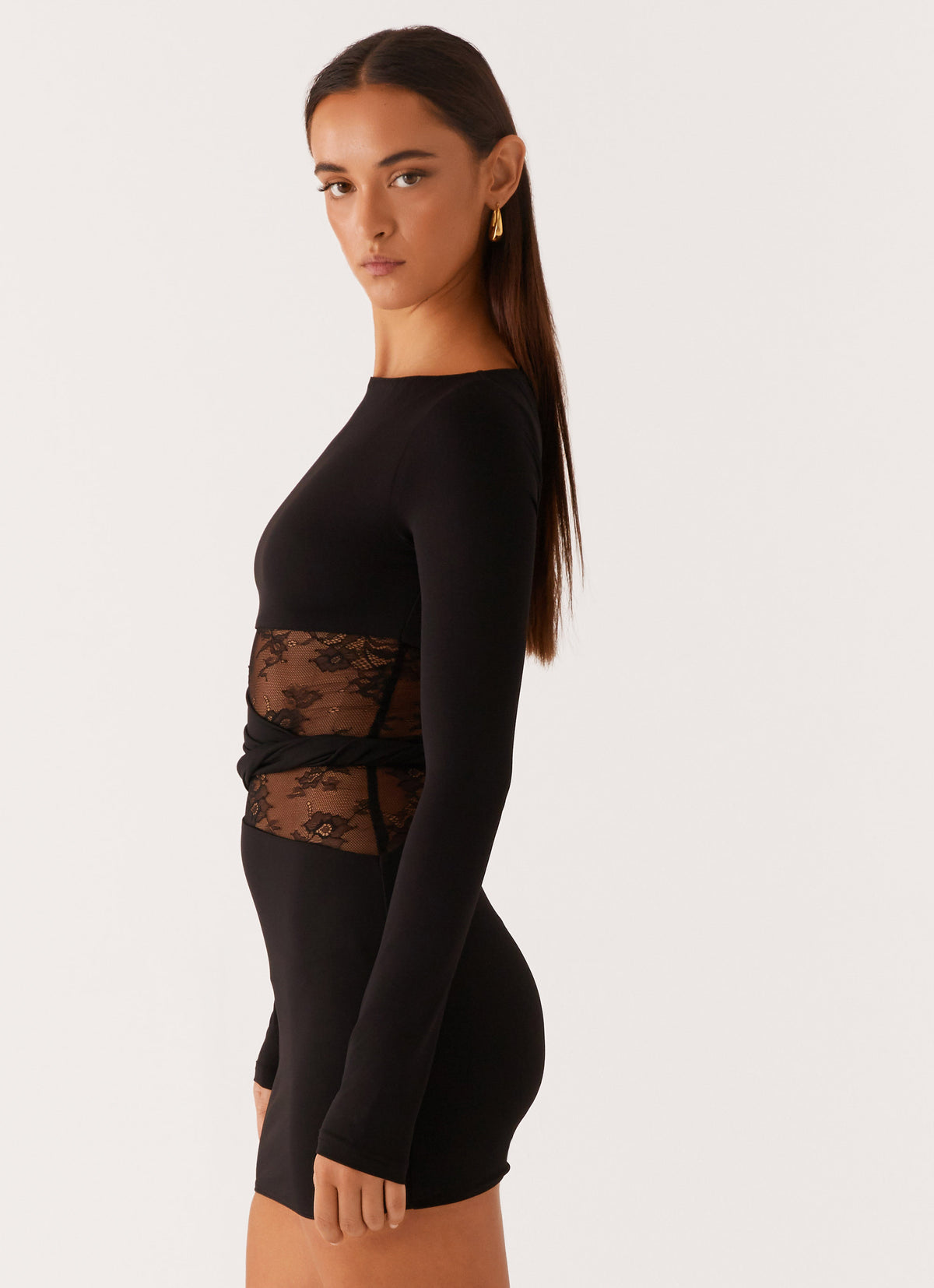 Echo Long Sleeve Mini Dress