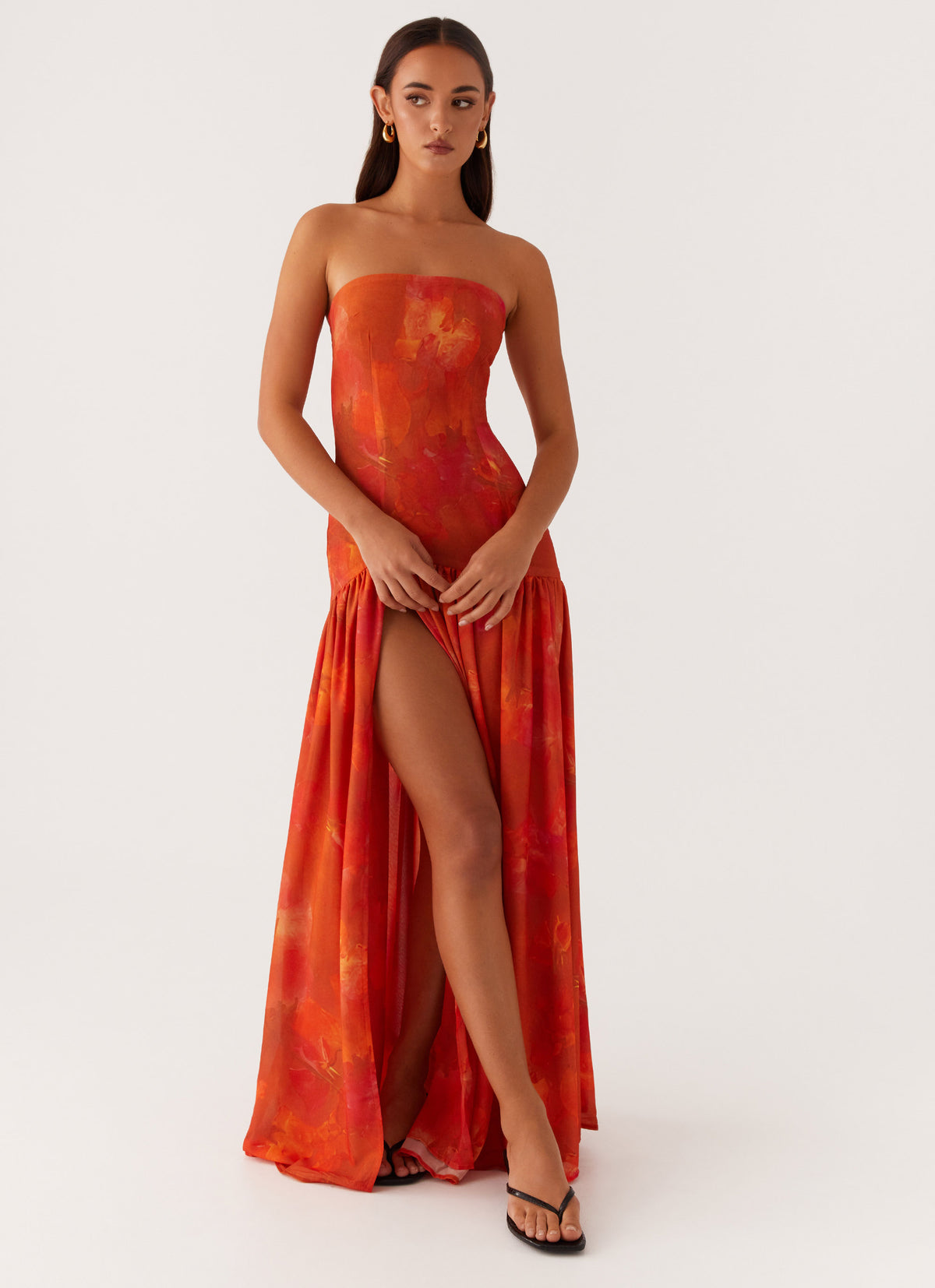 Sorority Formal Dress | Eden Strapless Maxi Dress