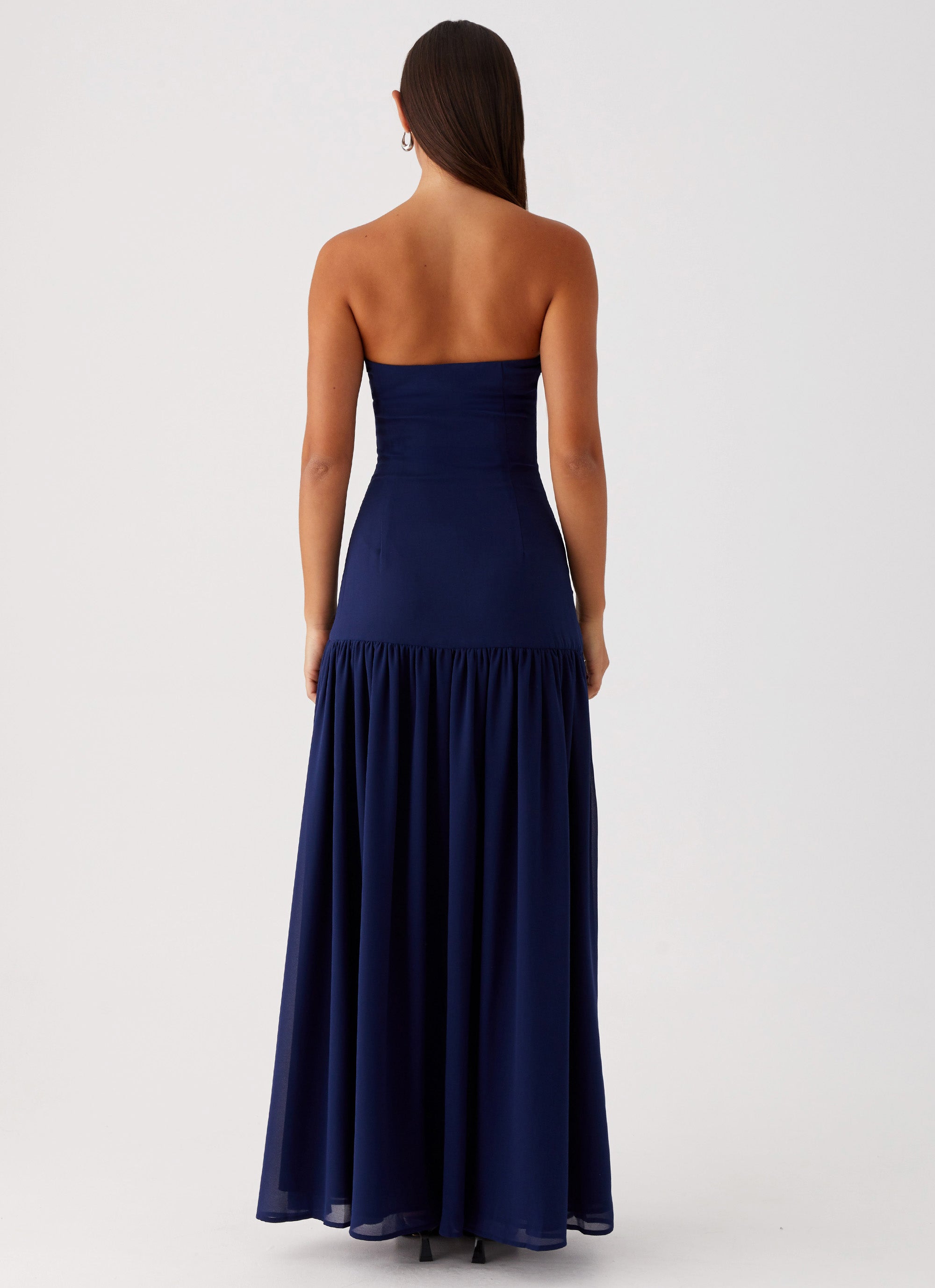 La Femme Strapless Long Tube Prom Dress 32300 Bronze / 00 La Femme Strapless Long Tube Prom Dress 32300 Bronze / 00