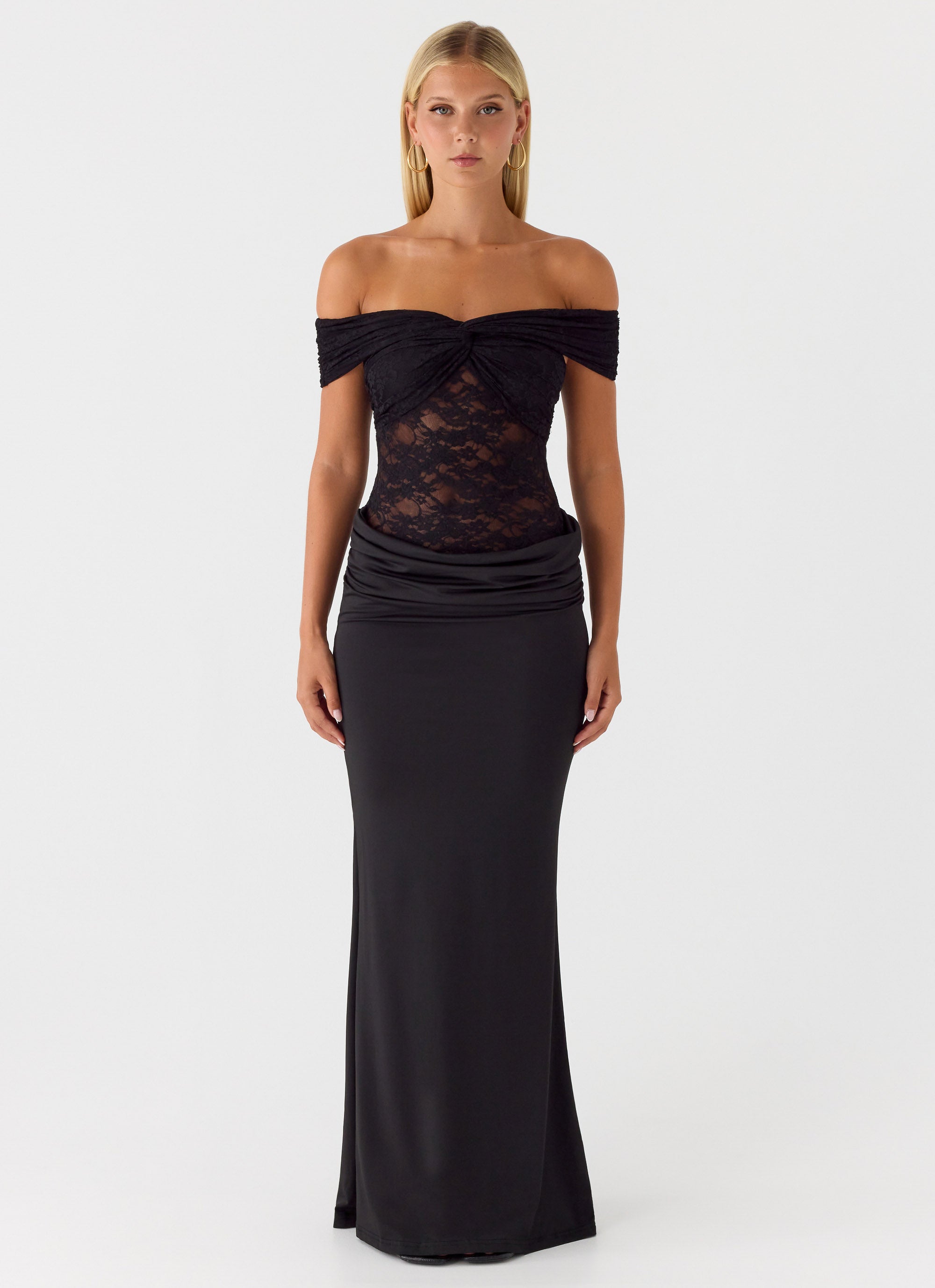 Either Way Maxi Dress - Black Black / US 6 Either Way Maxi Dress - Black Black / US 6
