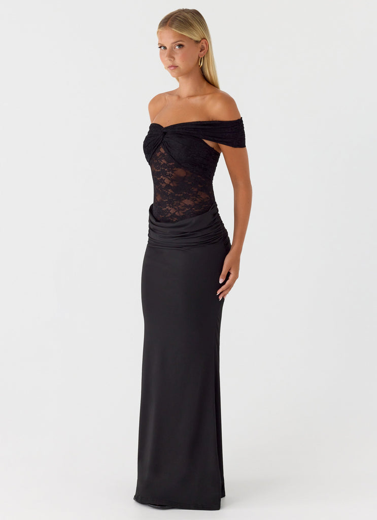 Either Way Maxi Dress - Black Black / US 6 Either Way Maxi Dress - Black Black / US 6