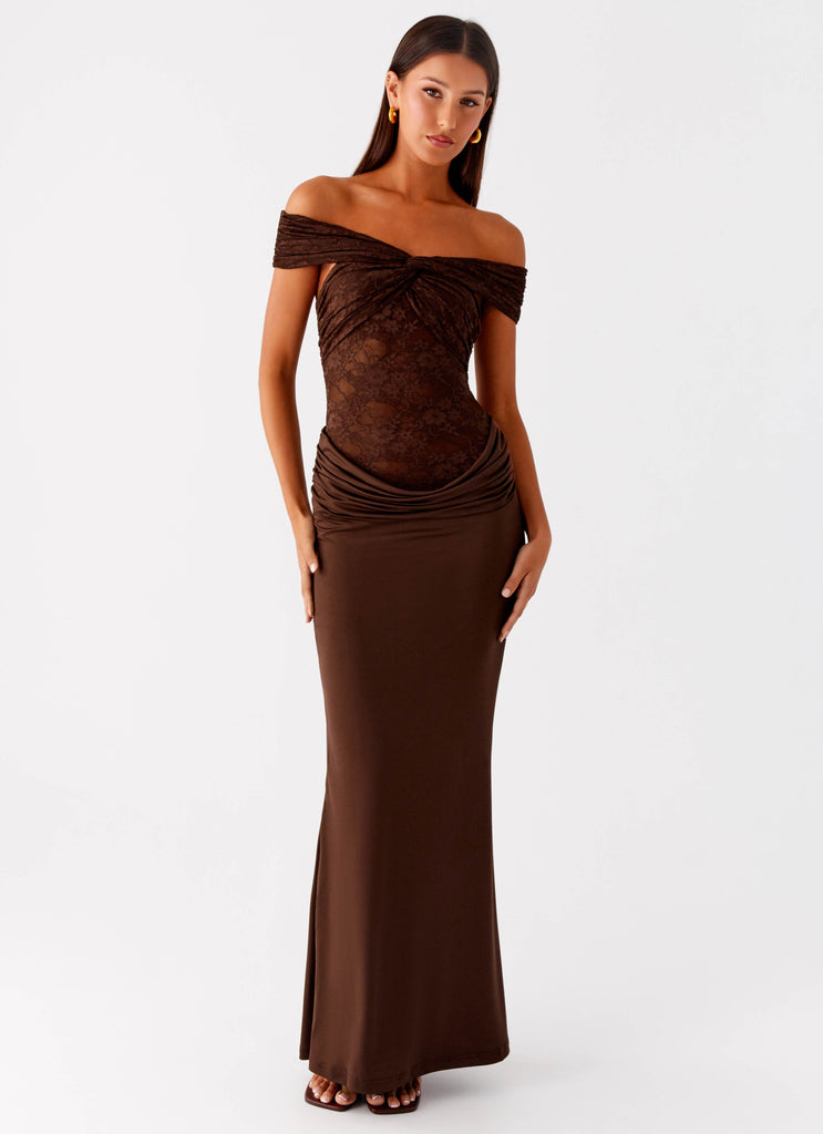 Either Way Maxi Dress - Chocolate Peppermayo US Either Way Maxi Dress - Chocolate Peppermayo US