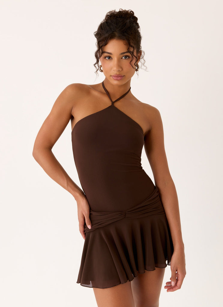elektra mini dress Elektra Mini One Size / Papaya / Rayon