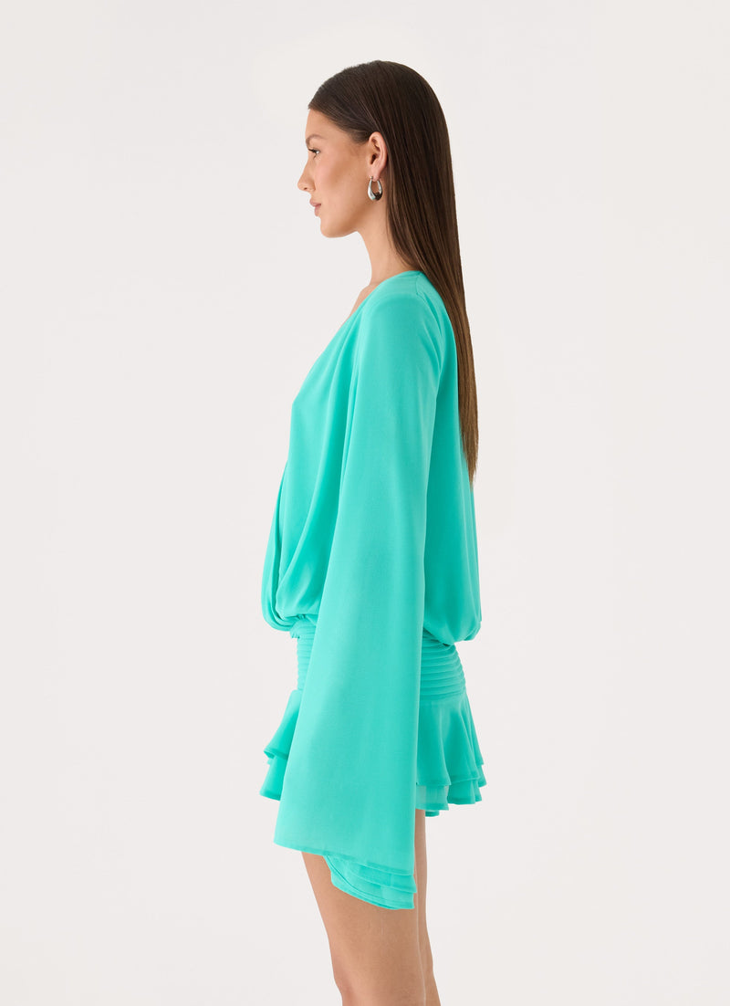 Elisana Mini Dress - Mint