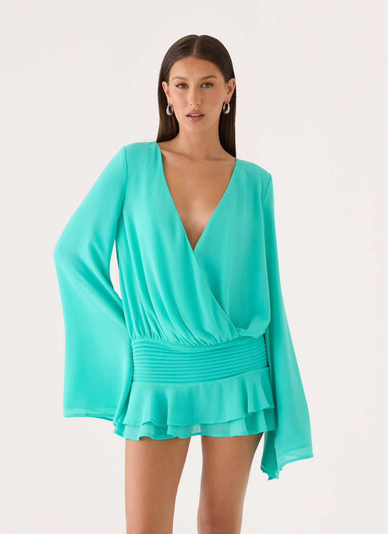 Elisana Mini Dress - Mint