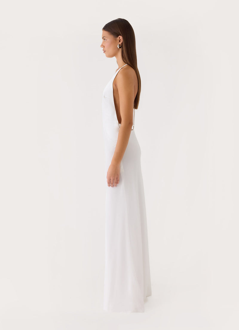 Ellopez Maxi Dress - White