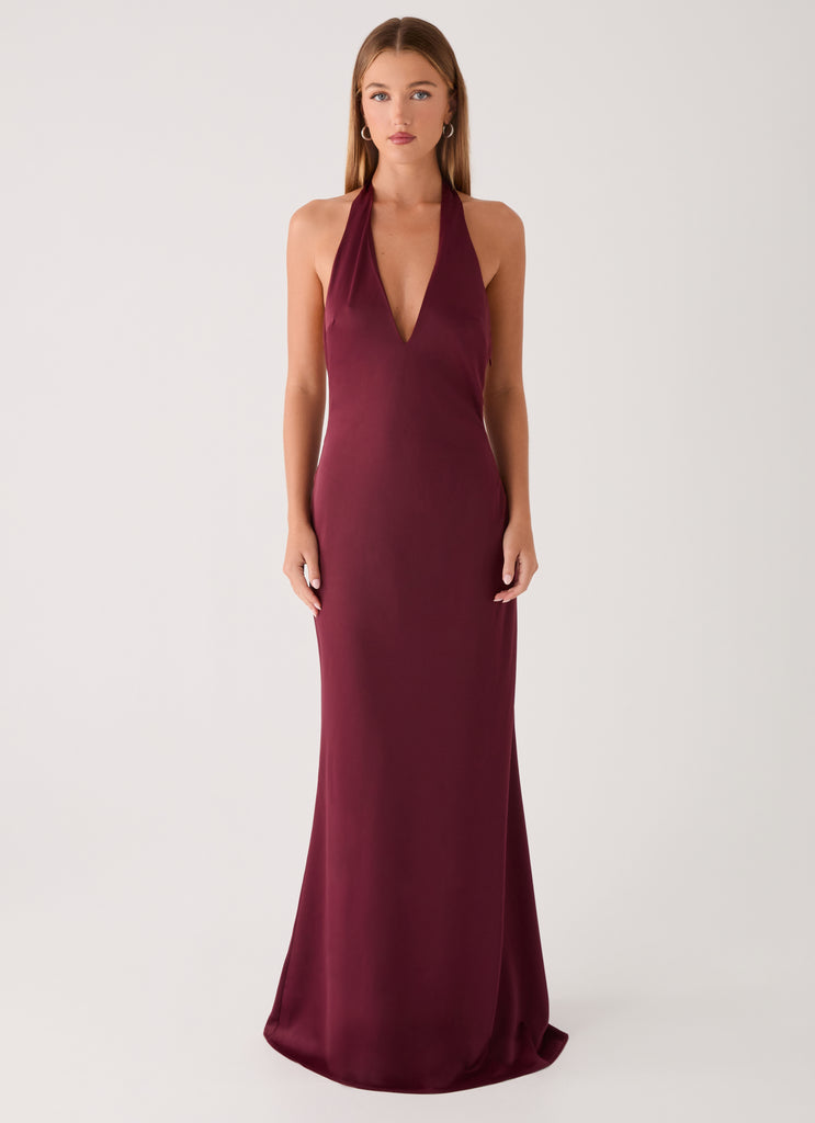 Eloise Maxi Dress - Plum