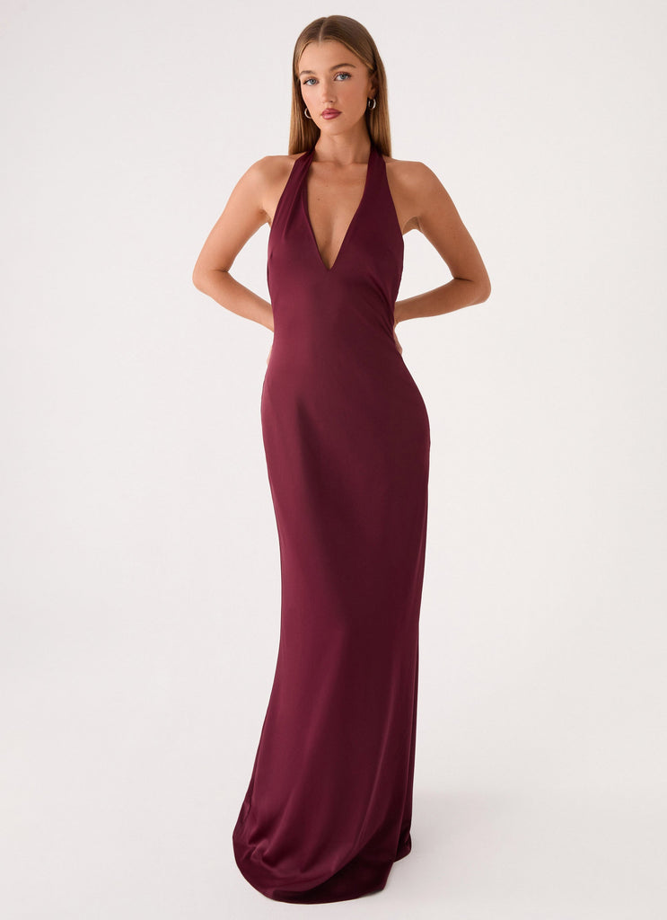 Eloise Maxi Dress - Plum Plum / US 18 Eloise Maxi Dress - Plum Plum / US 18
