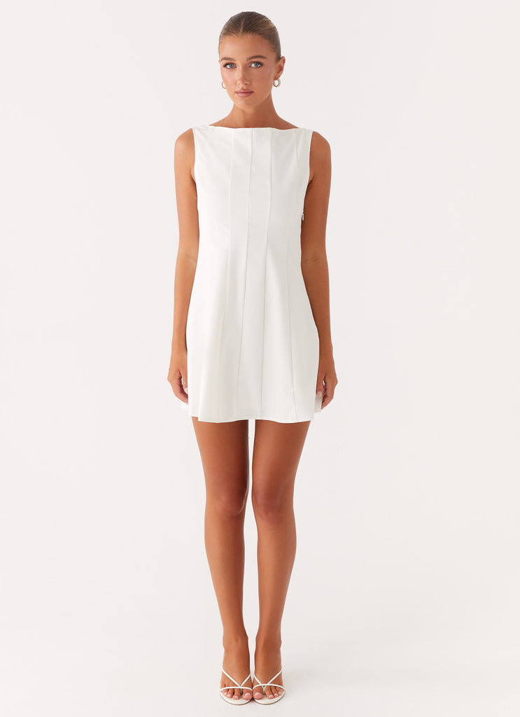 Emelie Mini Dress - White Emelie Mini Dress - White