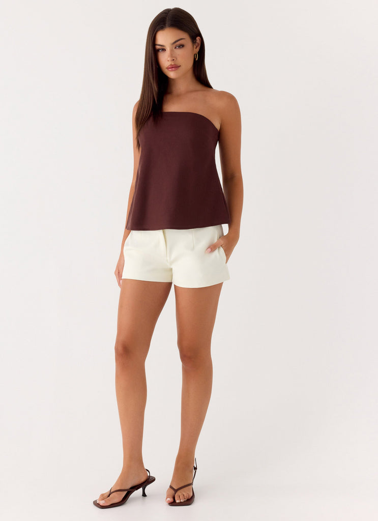 Emmerson Top - Chocolate Drizzle