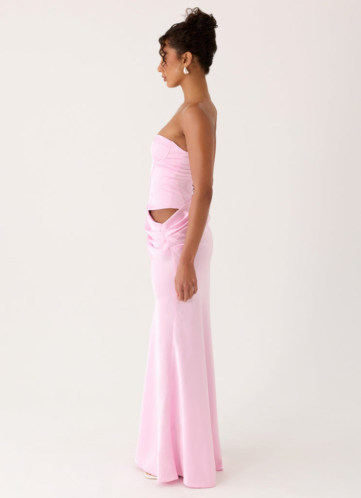 maxi pink corset dress Preference Round Dress | Emory Corset Maxi Dress