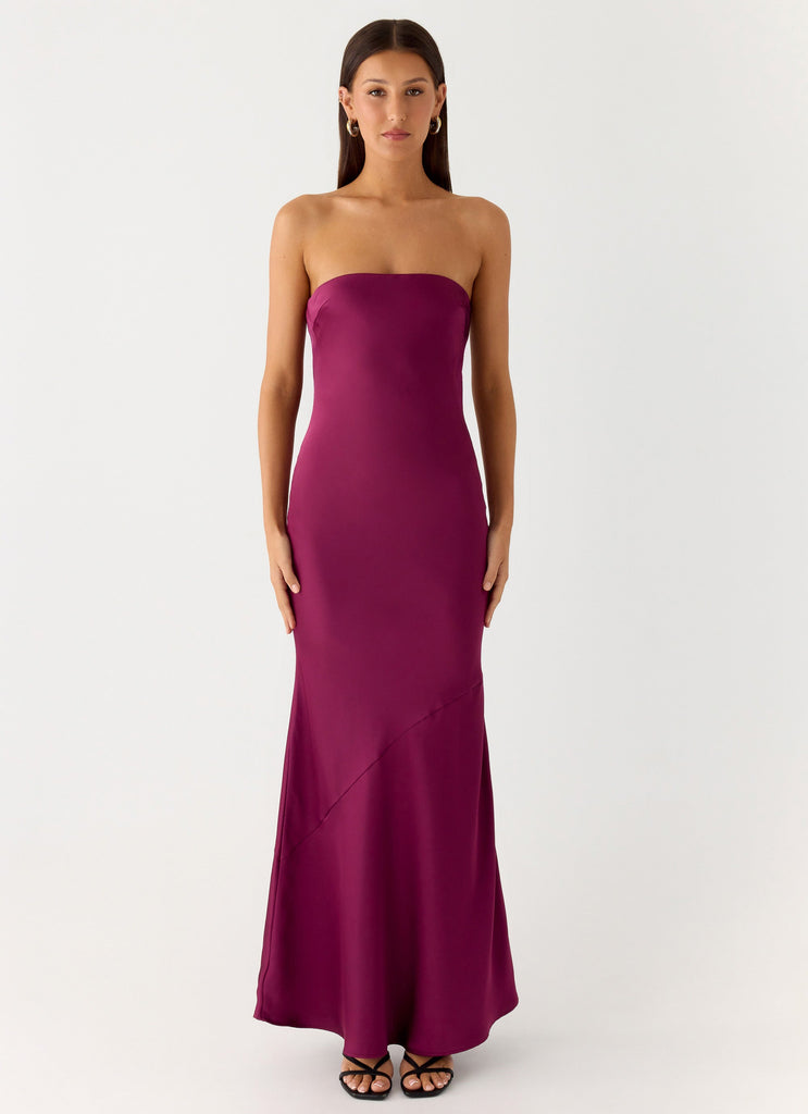 Endless Nights Maxi Dress - Plum Peppermayo US Endless Nights Maxi Dress - Plum Peppermayo US
