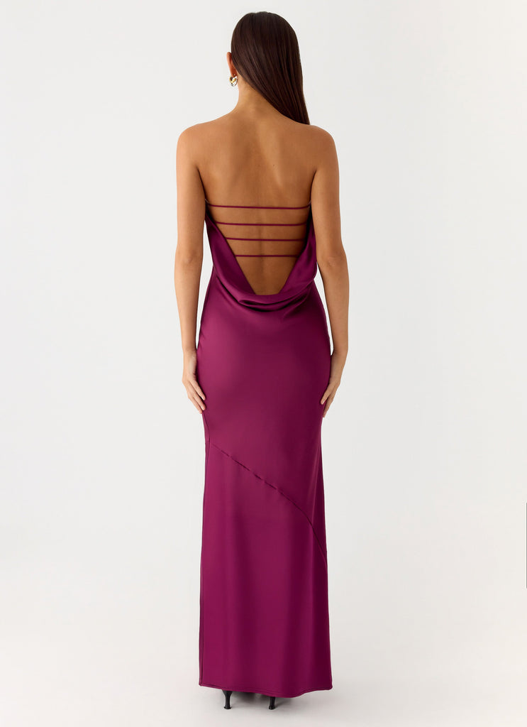Endless Nights Maxi Dress - Plum Peppermayo US Endless Nights Maxi Dress - Plum Peppermayo US