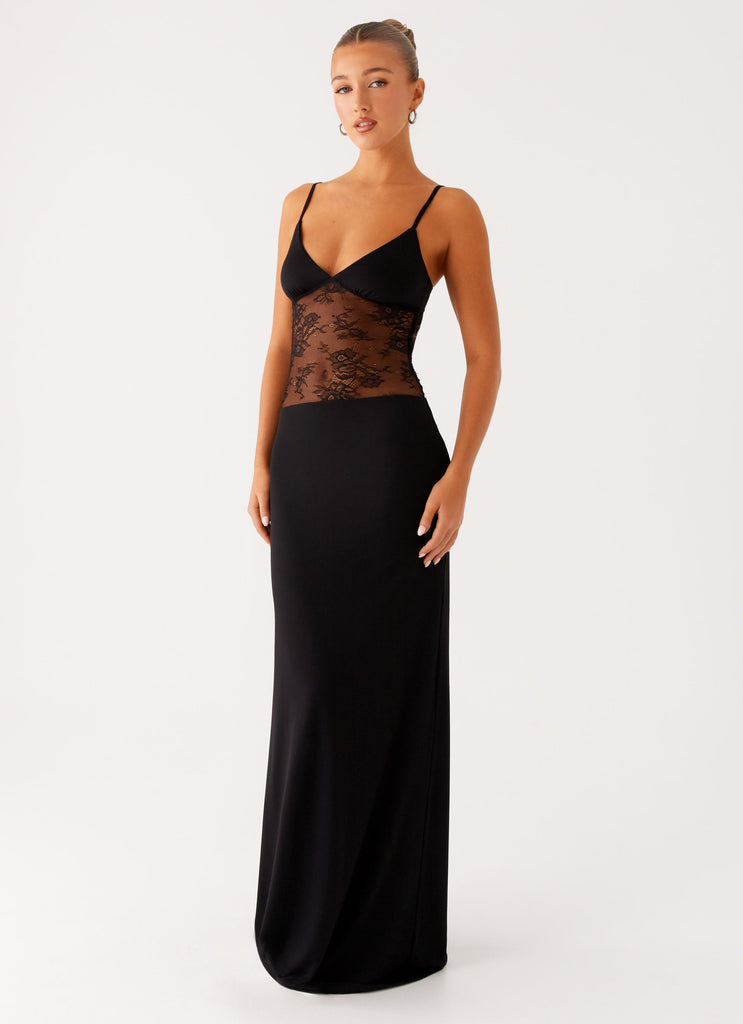 Envy Maxi Dress - Black