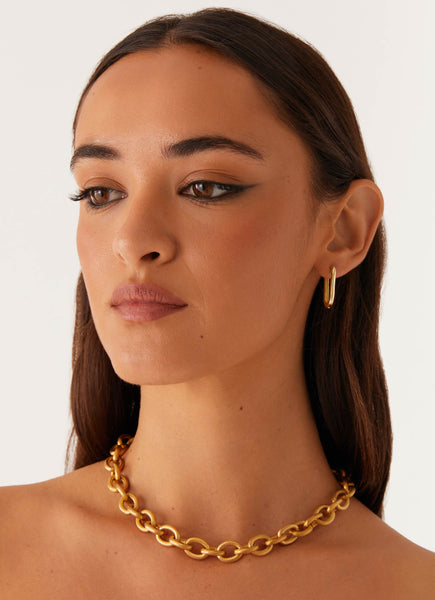 Esme Choker Necklace Gold Peppermayo US