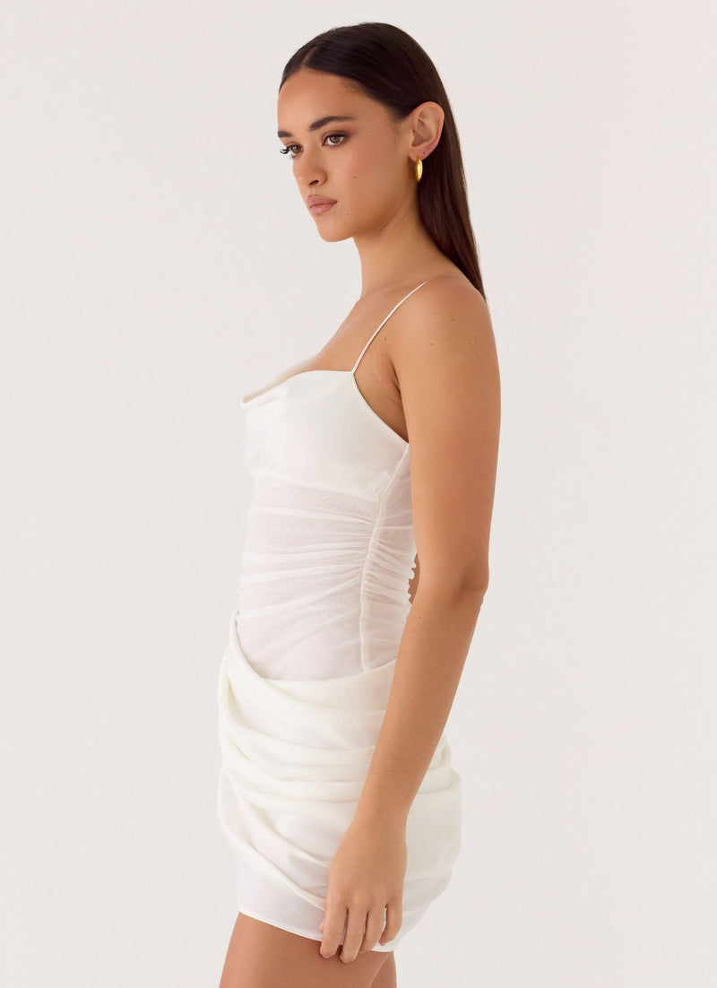 Eternal Energy Mini Dress - Ivory