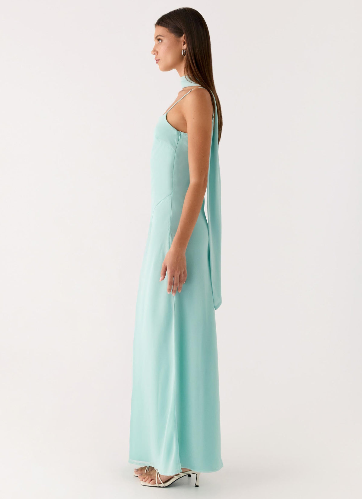 Eternelle Square Neck Maxi Dress